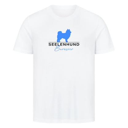 Premium T-Shirt "Eurasier - Seelenhund" Weiß – hunde-shirt.de