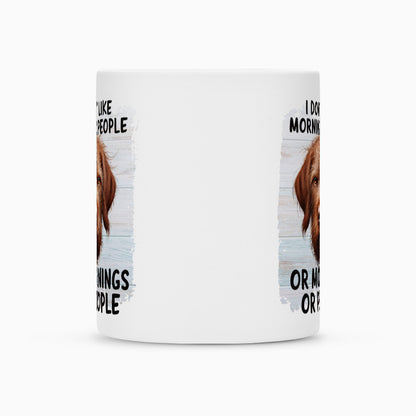 Tasse "Drahthaar Vizsla - Morning People" – hunde-shirt.de