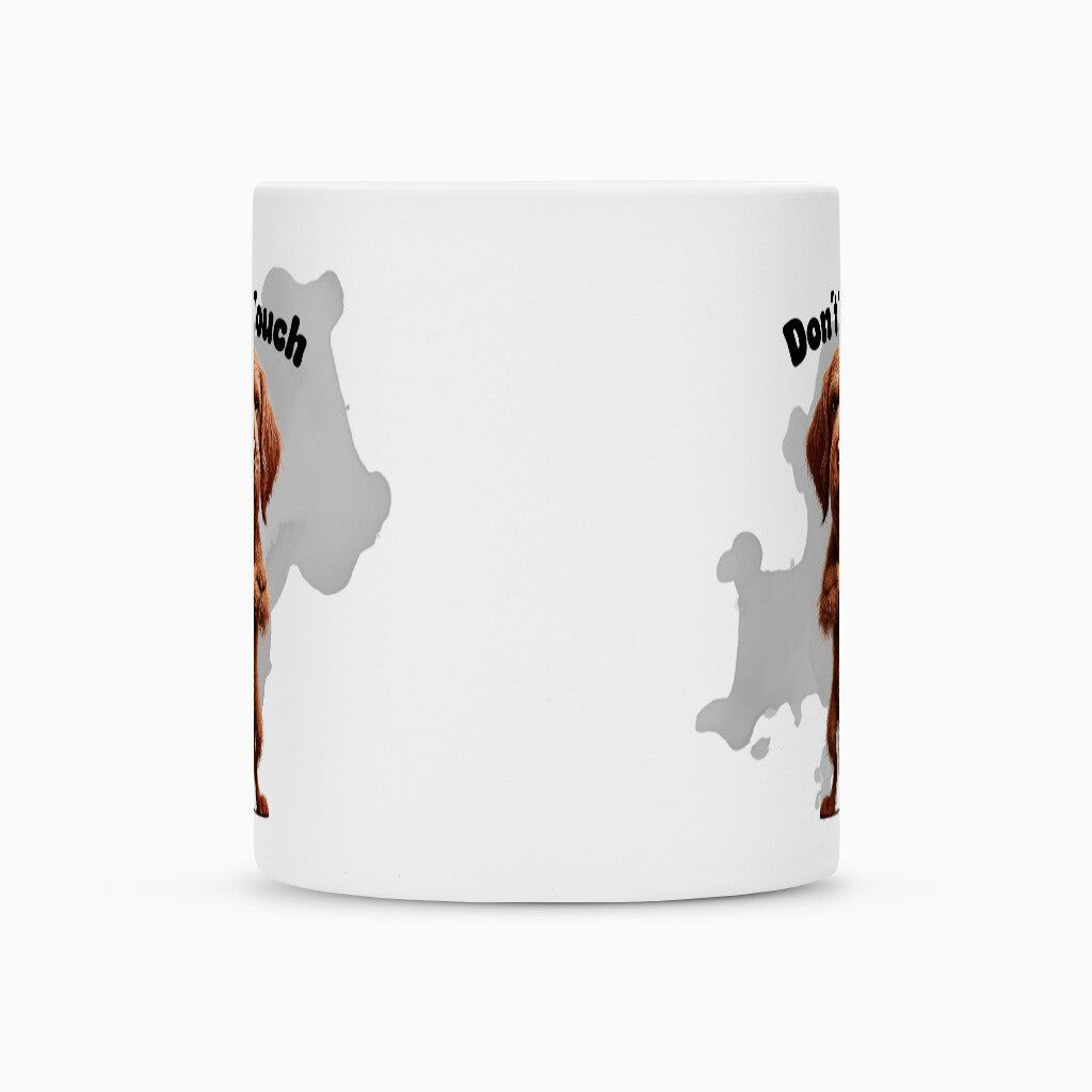 Tasse "Drahthaar Vizsla - Don´t touch" – hunde-shirt.de