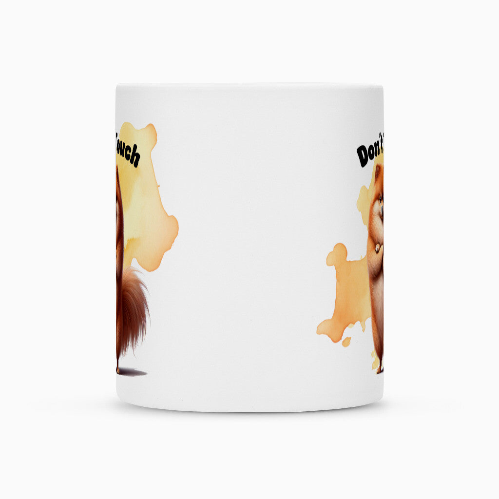 Tasse "Finnischer Spitz - Don´t touch" – hunde-shirt.de