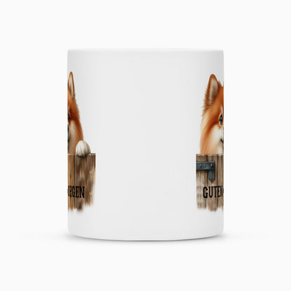 Tasse "Finnischer Spitz - Guten Morgen" – hunde-shirt.de