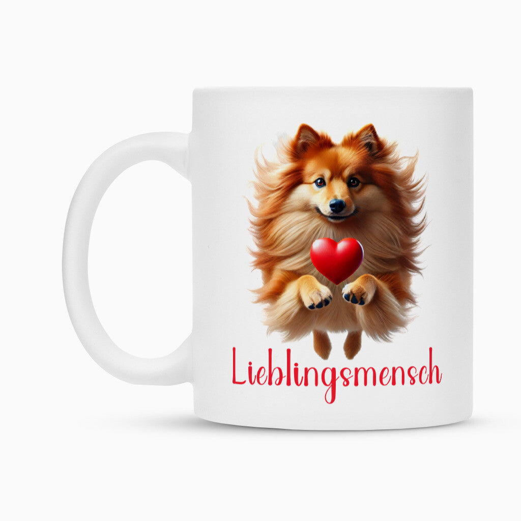Tasse "Finnischer Spitz - Lieblingsmensch" – hunde-shirt.de
