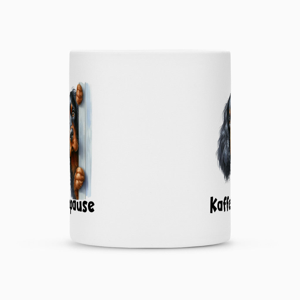 Tasse "Gordon Setter - Kaffeepause" – hunde-shirt.de