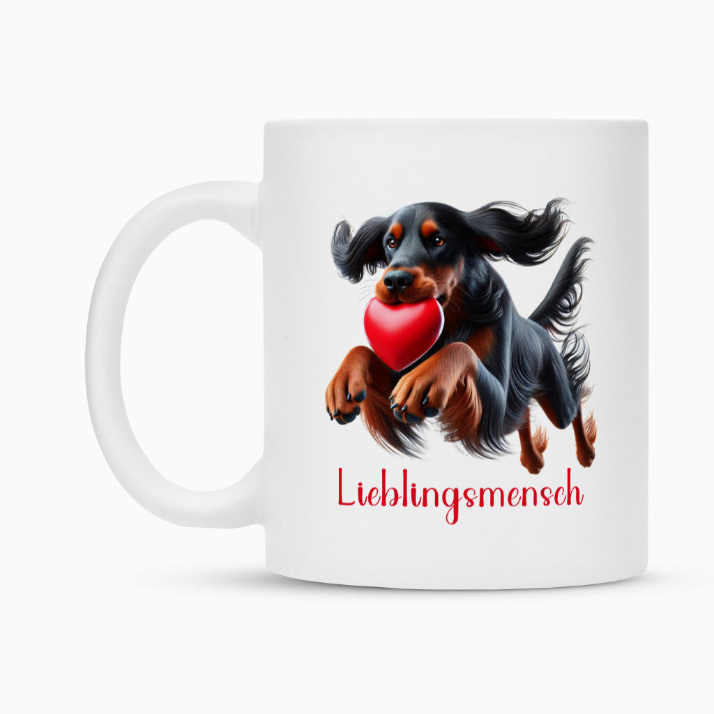 Tasse "Gordon Setter - Lieblingsmensch" – hunde-shirt.de