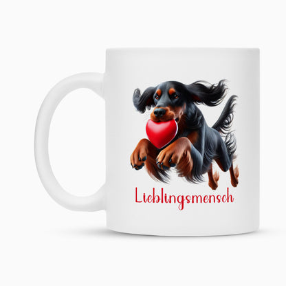 Tasse "Gordon Setter - Lieblingsmensch" – hunde-shirt.de