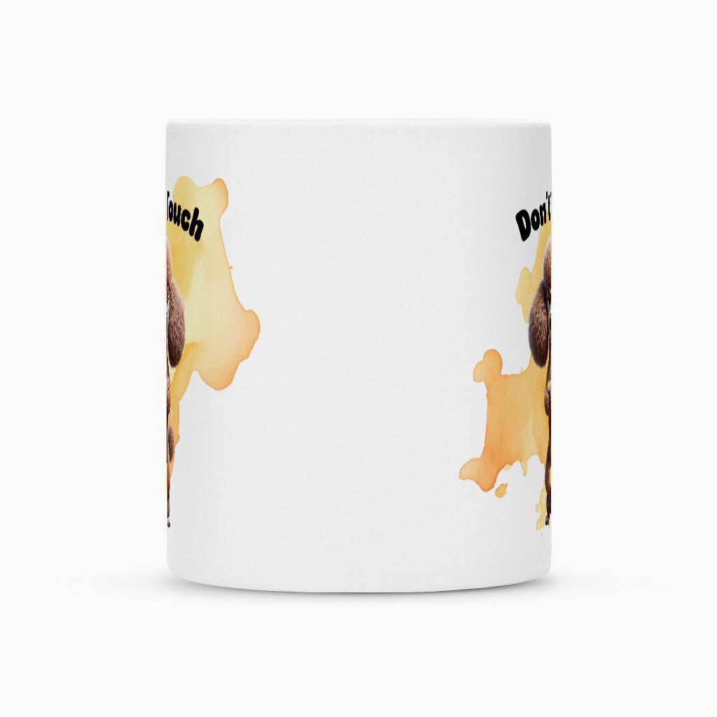 Tasse "Großpudel / Königspudel - Don´t touch" – hunde-shirt.de