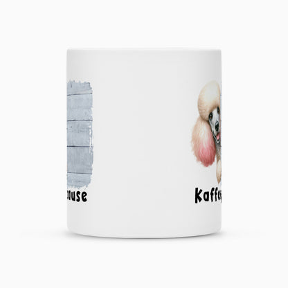 Tasse "Großpudel / Königspudel - Kaffeepause" – hunde-shirt.de