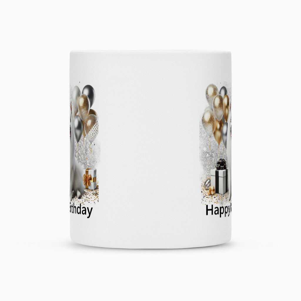 Tasse "Großspitz - Happy Birthday" – hunde-shirt.de