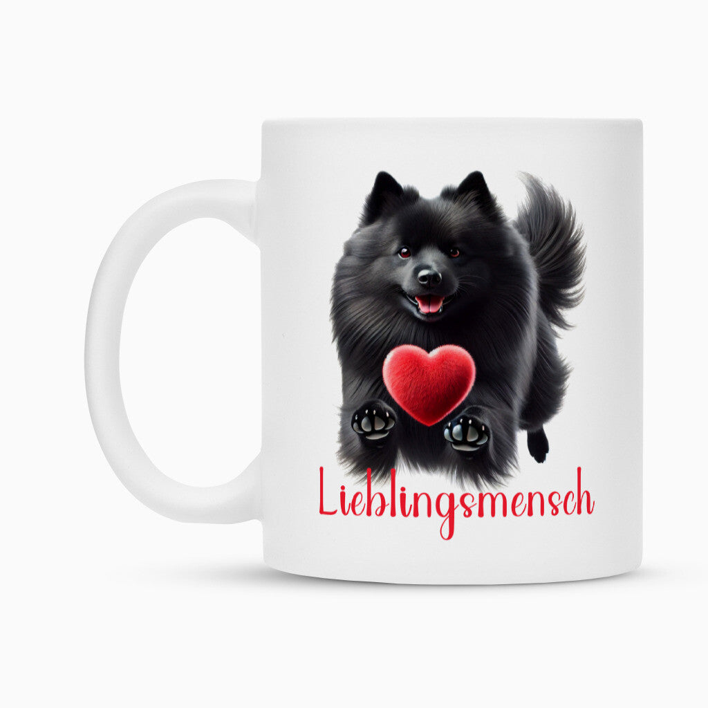 Tasse "Großspitz - Lieblingsmensch" – hunde-shirt.de