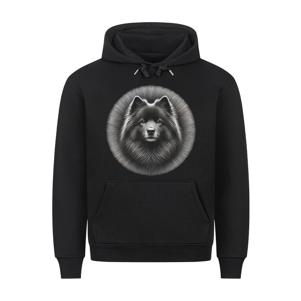 Premium Hoodie "Großspitz - Star" Schwarz – hunde-shirt.de