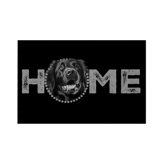 Fußmatte "Hovawart - HOME-Edition" Weiß – hunde-shirt.de