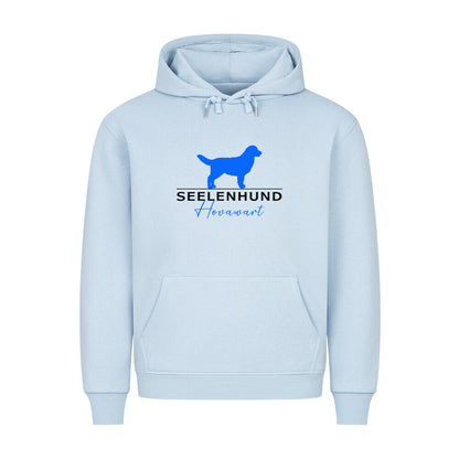 Premium Hoodie "Hovawart - Seelenhund" Babyblau – hunde-shirt.de