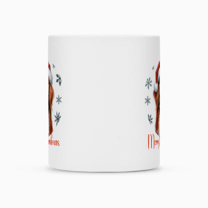 Tasse "Irish Red & White - Merry Christmas" – hunde-shirt.de