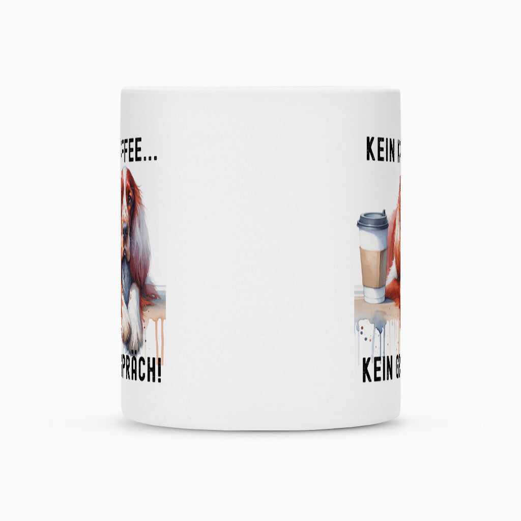 Tasse "Irish Red & White - Kein Kaffee..." – hunde-shirt.de