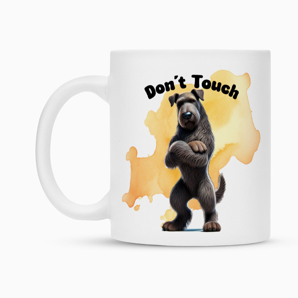 Tasse "Irischer Wolfshund - Don´t touch" – hunde-shirt.de