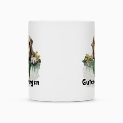 Tasse "Irischer Wolfshund - Guten Morgen" – hunde-shirt.de