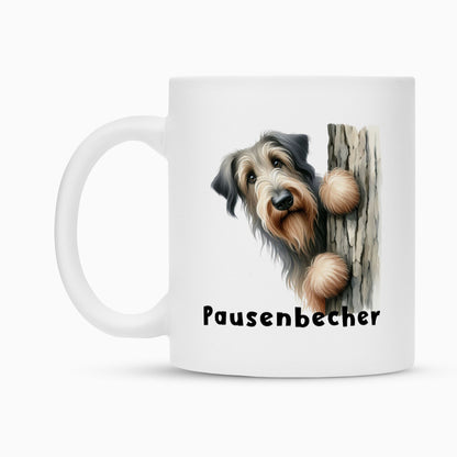 Tasse "Irischer Wolfshund - Pausenbecher" – hunde-shirt.de