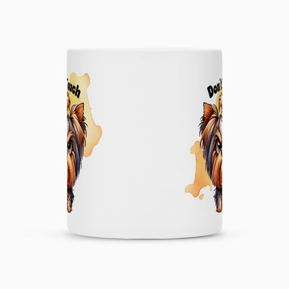 Tasse "Yorkshire Terrier - Don´t touch" – hunde-shirt.de