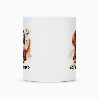 Tasse "Irish Setter - Kaffeepause" – hunde-shirt.de