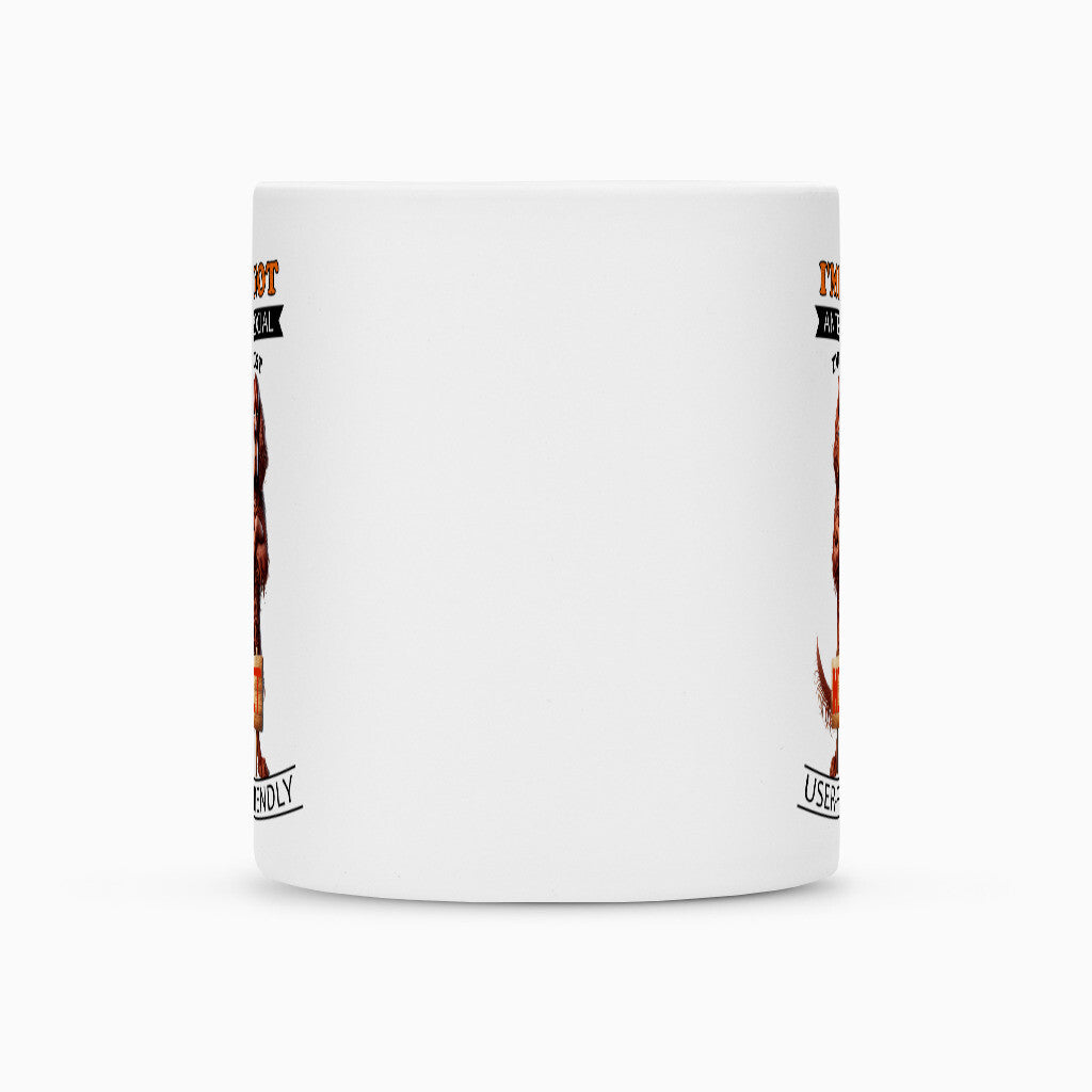 Tasse "Irish Setter - Anti-Social" – hunde-shirt.de