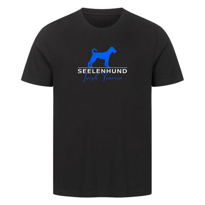 Premium T-Shirt "Irish Terrier - Seelenhund" Schwarz – hunde-shirt.de
