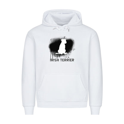 Premium Hoodie "Irish Terrier - Brush" Weiß – hunde-shirt.de