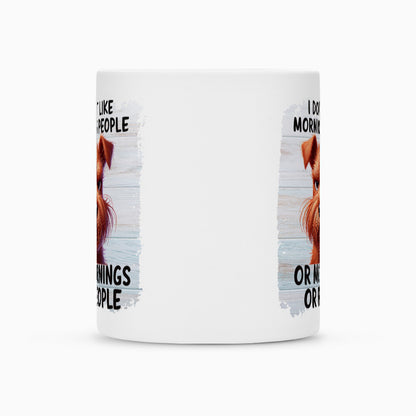 Tasse "Irish Terrier - Morning People" – hunde-shirt.de