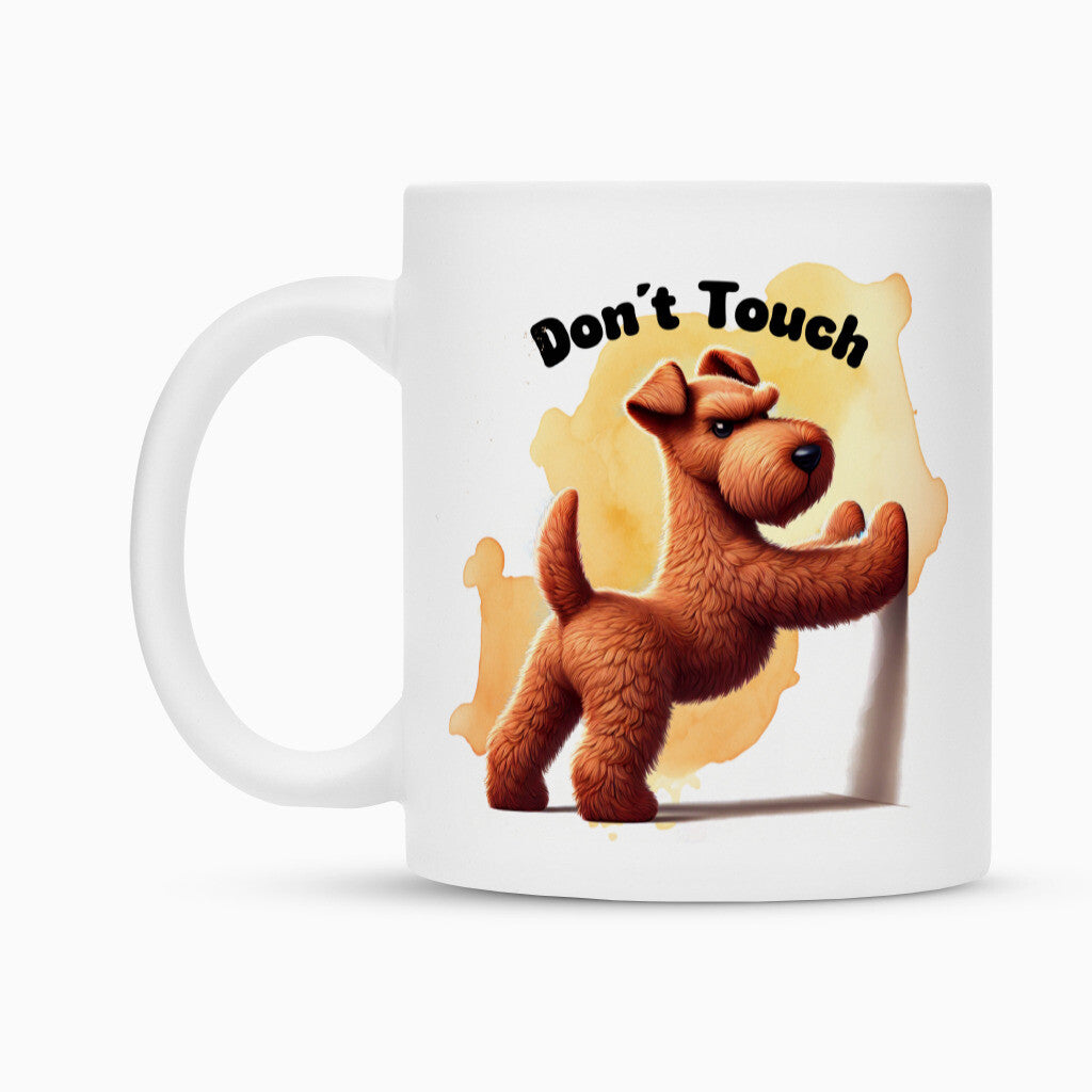 Tasse "Irish Terrier - Don´t touch" – hunde-shirt.de