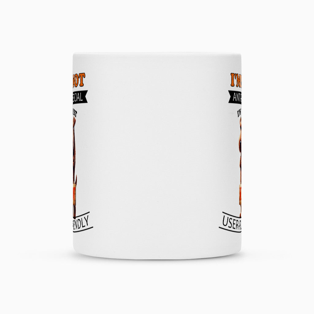 Tasse "Irish Terrier - Anti-Social" – hunde-shirt.de