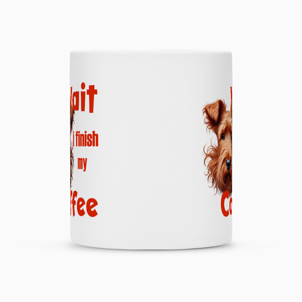 Tasse "Irish Terrier - Wait..." – hunde-shirt.de