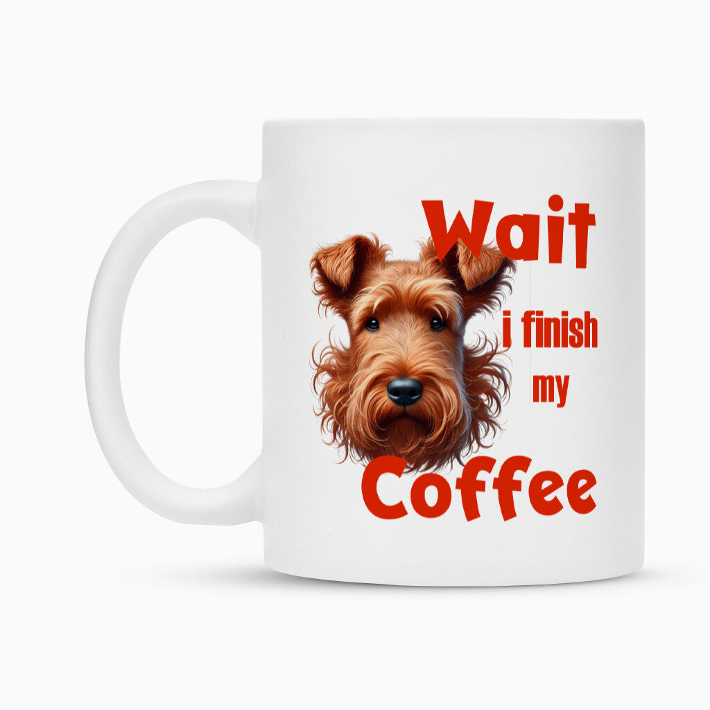 Tasse "Irish Terrier - Wait..." – hunde-shirt.de