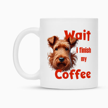 Tasse "Irish Terrier - Wait..." – hunde-shirt.de