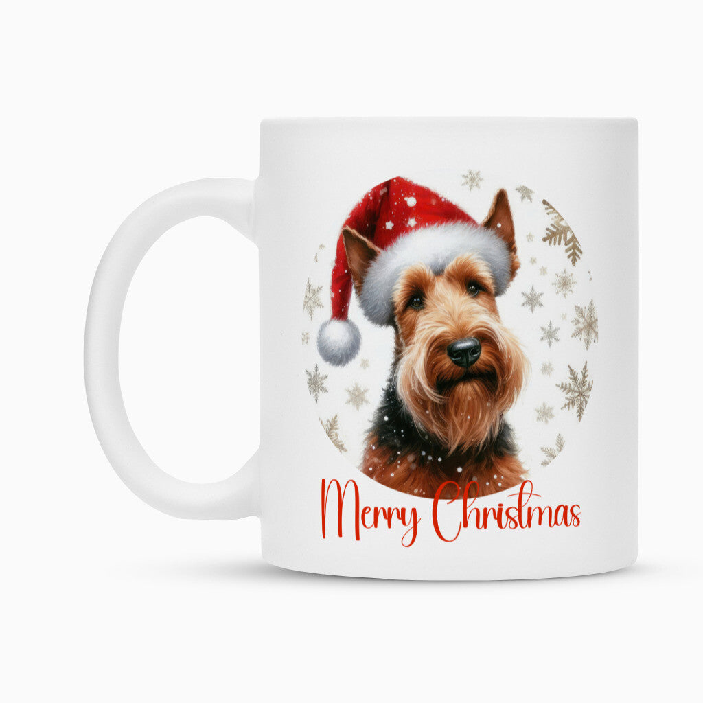 Tasse "Irish Terrier - Merry Christmas" – hunde-shirt.de