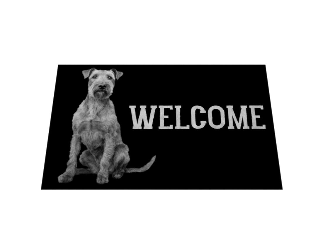 Fußmatte "Irish Terrier - WELCOME" – hunde-shirt.de