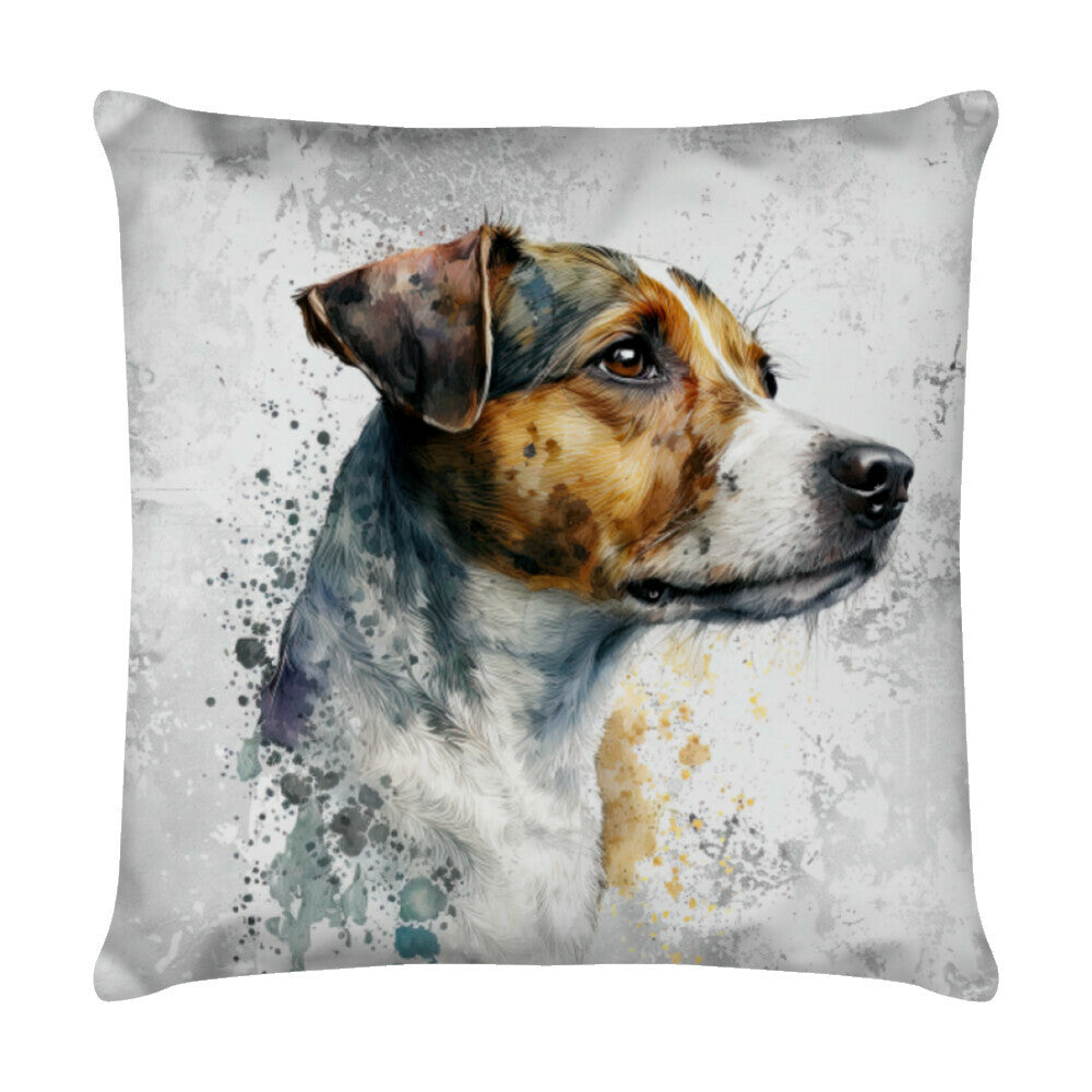 Kissen "Jack Russell - Dreamer" Weiß – hunde-shirt.de