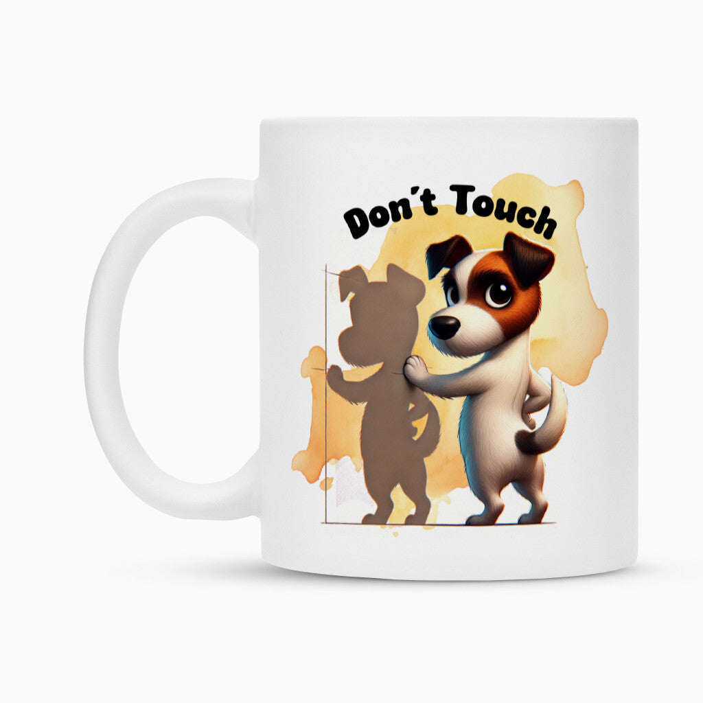 Tasse "Jack Russell - Don´t touch" – hunde-shirt.de