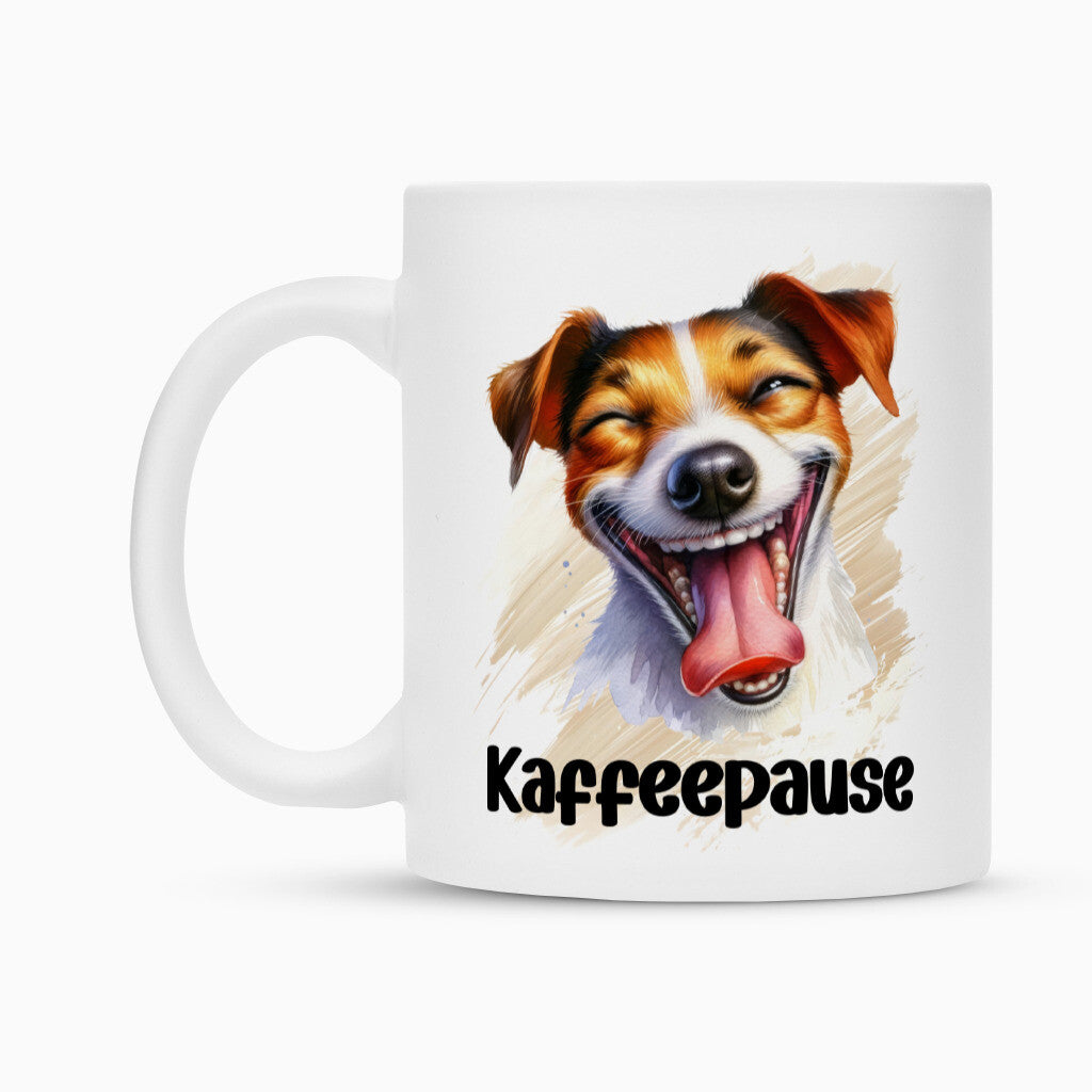 Tasse "Jack Russell - Kaffeepause" – hunde-shirt.de