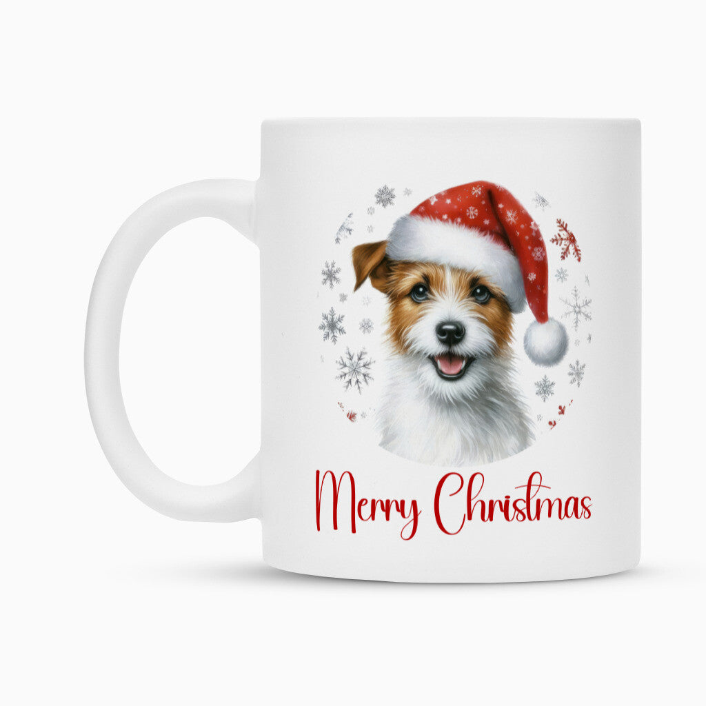 Tasse "Jack Russell - Merry Christmas" – hunde-shirt.de