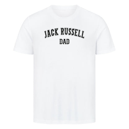 Premium T-Shirt "Jack Russell - DAD" Weiß – hunde-shirt.de