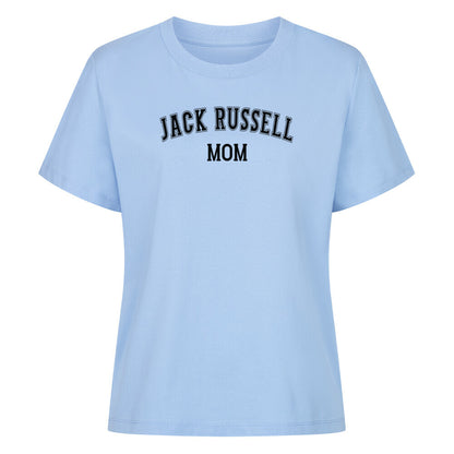 Premium Damen-Shirt "Jack Russell - MOM" Sky Blue – hunde-shirt.de