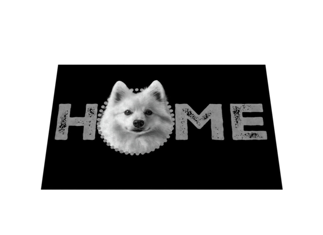Fußmatte "Japan Spitz - HOME-Edition" – hunde-shirt.de