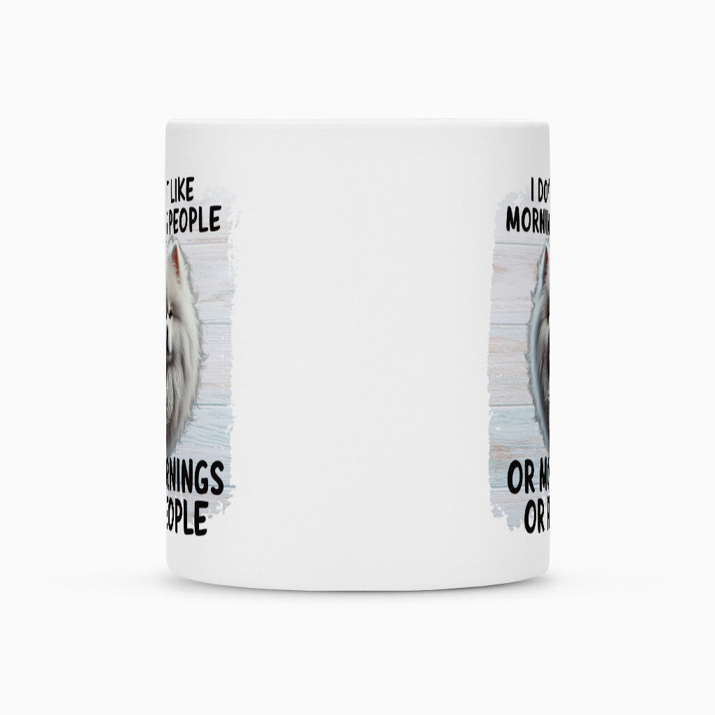 Tasse "Japan Spitz - Morning People" – hunde-shirt.de