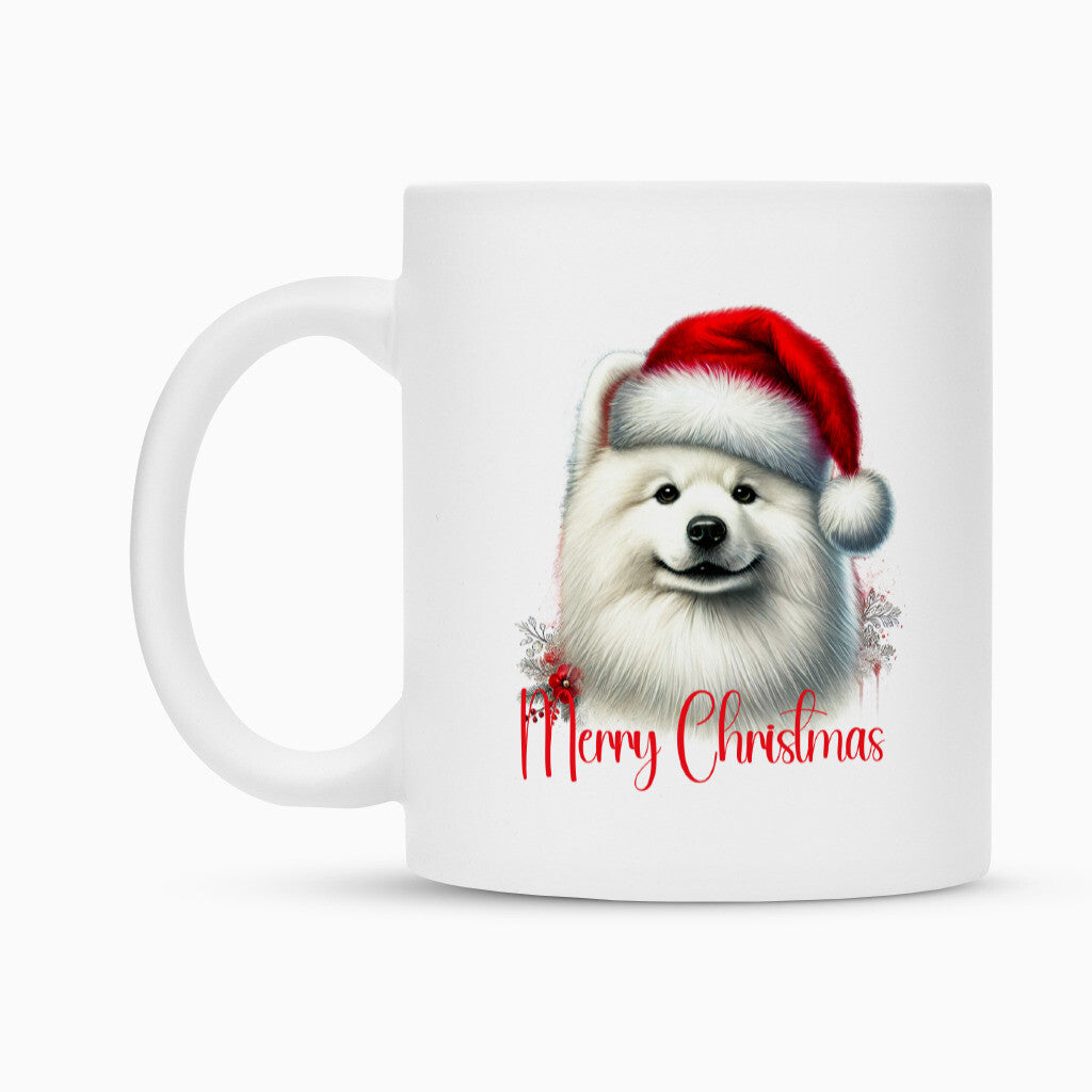 Tasse "Japan Spitz - Merry Christmas" – hunde-shirt.de