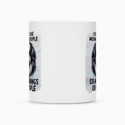 Tasse "Japan Chin - Morning People" – hunde-shirt.de