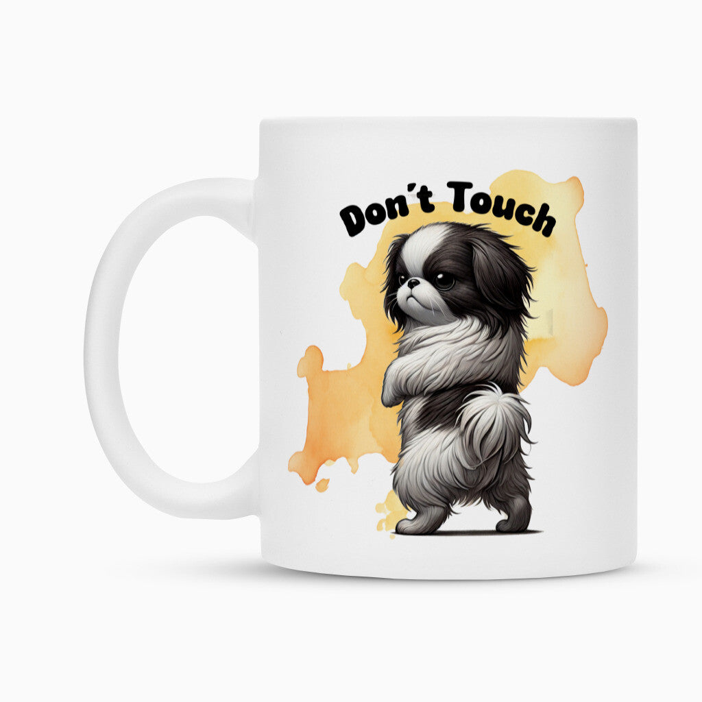 Tasse "Japan Chin - Don´t touch" – hunde-shirt.de