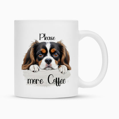 Tasse "Japan Chin - Please more Coffee" Weiß – hunde-shirt.de