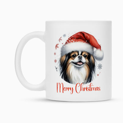 Tasse "Japan Chin - Merry Christmas" – hunde-shirt.de