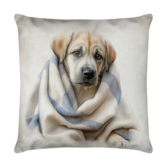 Kissen "Kangal - Kuscheln" Weiß – hunde-shirt.de