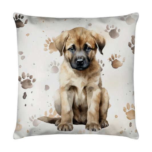 Kissen "Kangal - Puppy Paws" Weiß – hunde-shirt.de