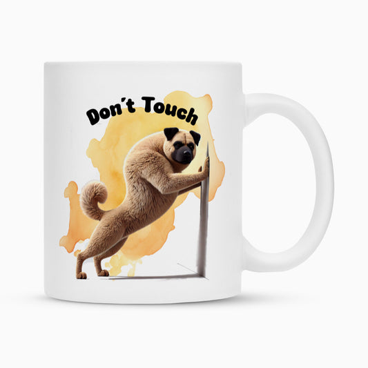 Tasse "Kangal - Don´t touch" Weiß – hunde-shirt.de